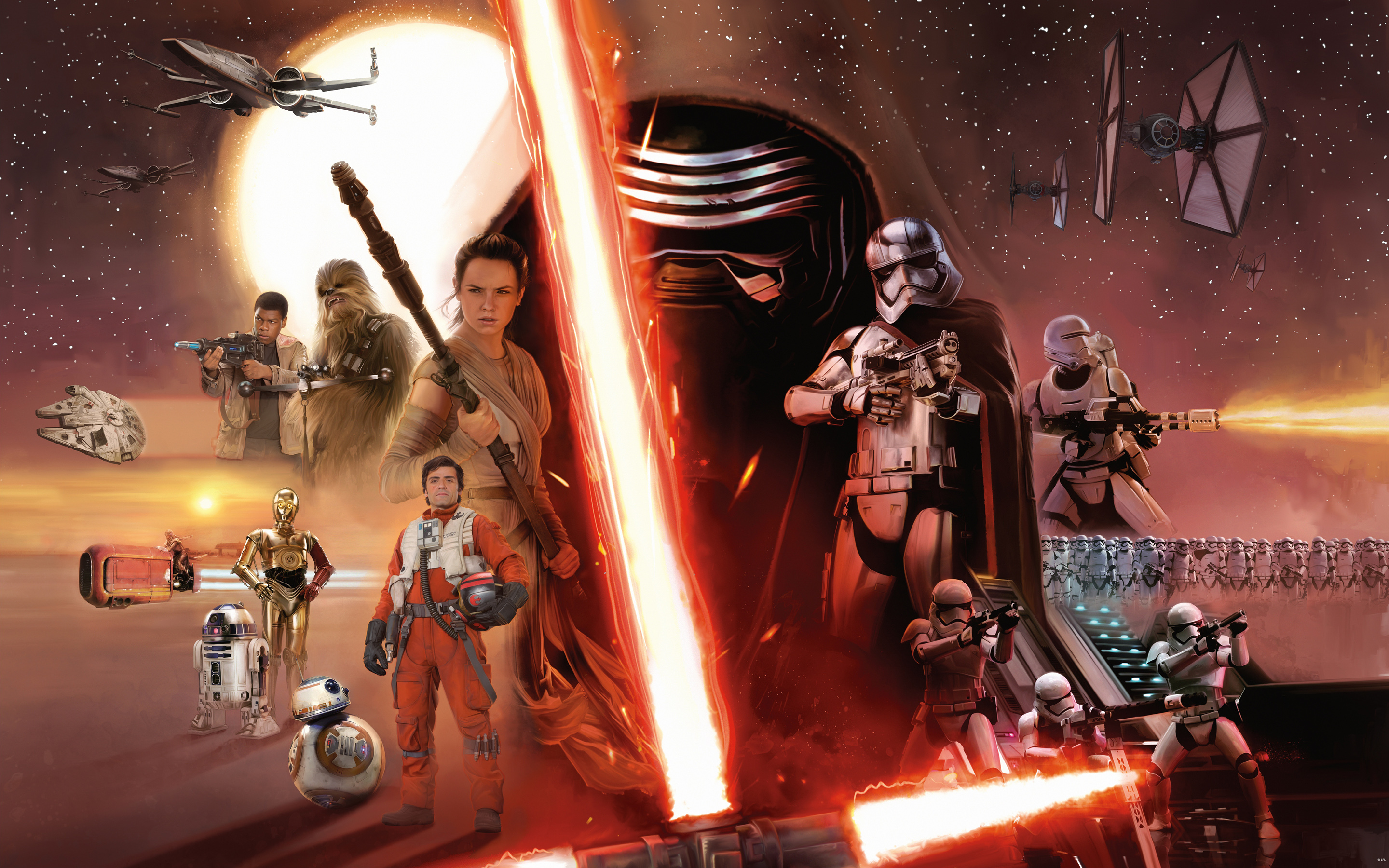 Star Wars: The Force Awakens (English) Kannada Movie Download