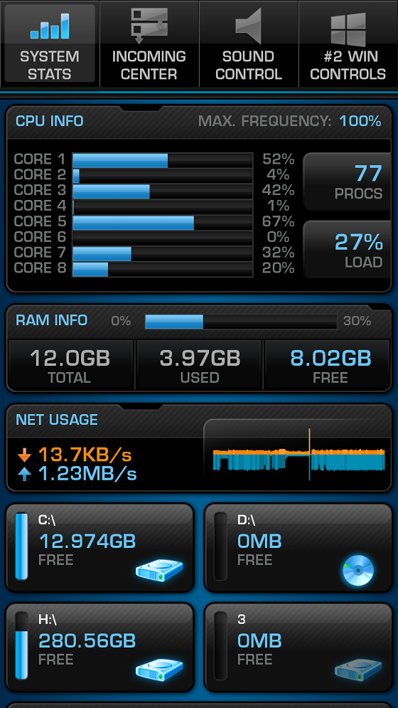 System Stats