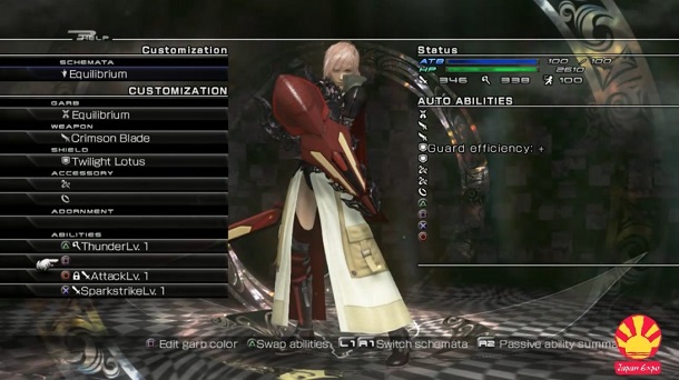 LRFFXIII_Customization