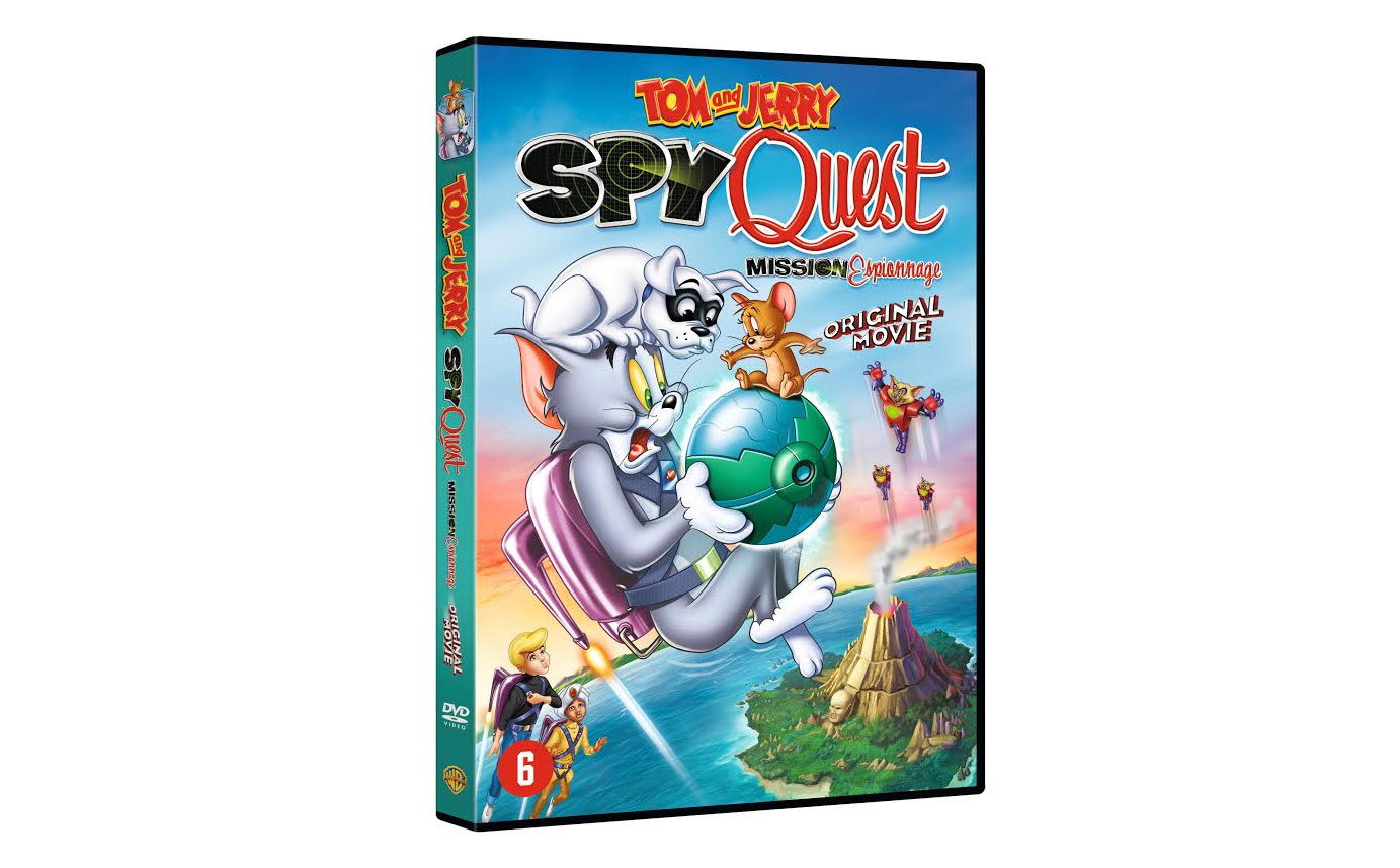 Review Tom and Jerry Spy Quest (DVD) Entert1.nl