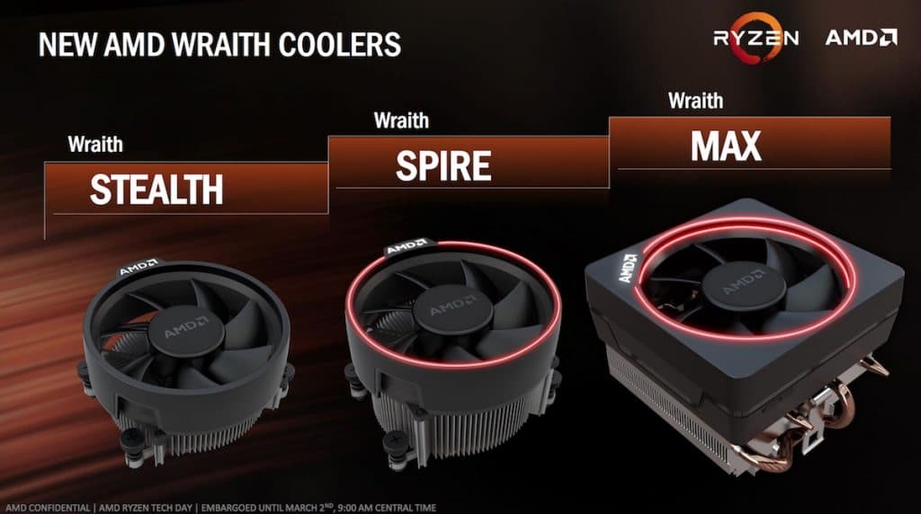 AMD-Ryzen-3-released-Wraith-Koelers